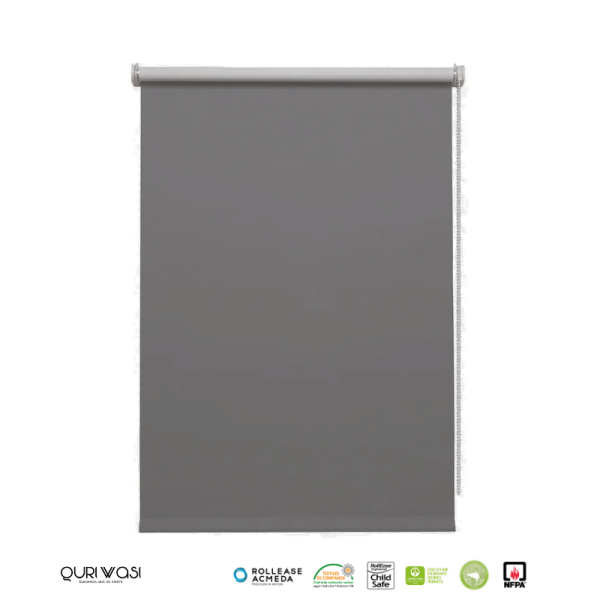 Roller Blackout GRIS OSCURO Premium 1.40m x 1m