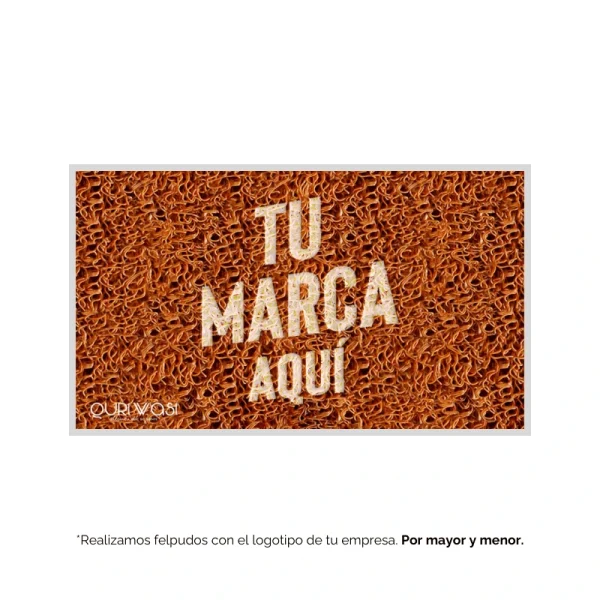 Felpudo con Logo Color Oro – Personalizado