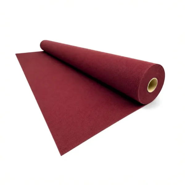 Rollo Tapizón Guinda Acanalado 3MM – 3M x 40ML (120m2)