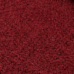 Rollo de felpudo atrapamugre rojo oscuro de 12 mm, medida 1.20 × 12 m