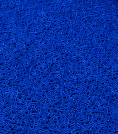 Rollo de felpudo atrapamugre azul de 12 mm, medida 1.20 × 12 m